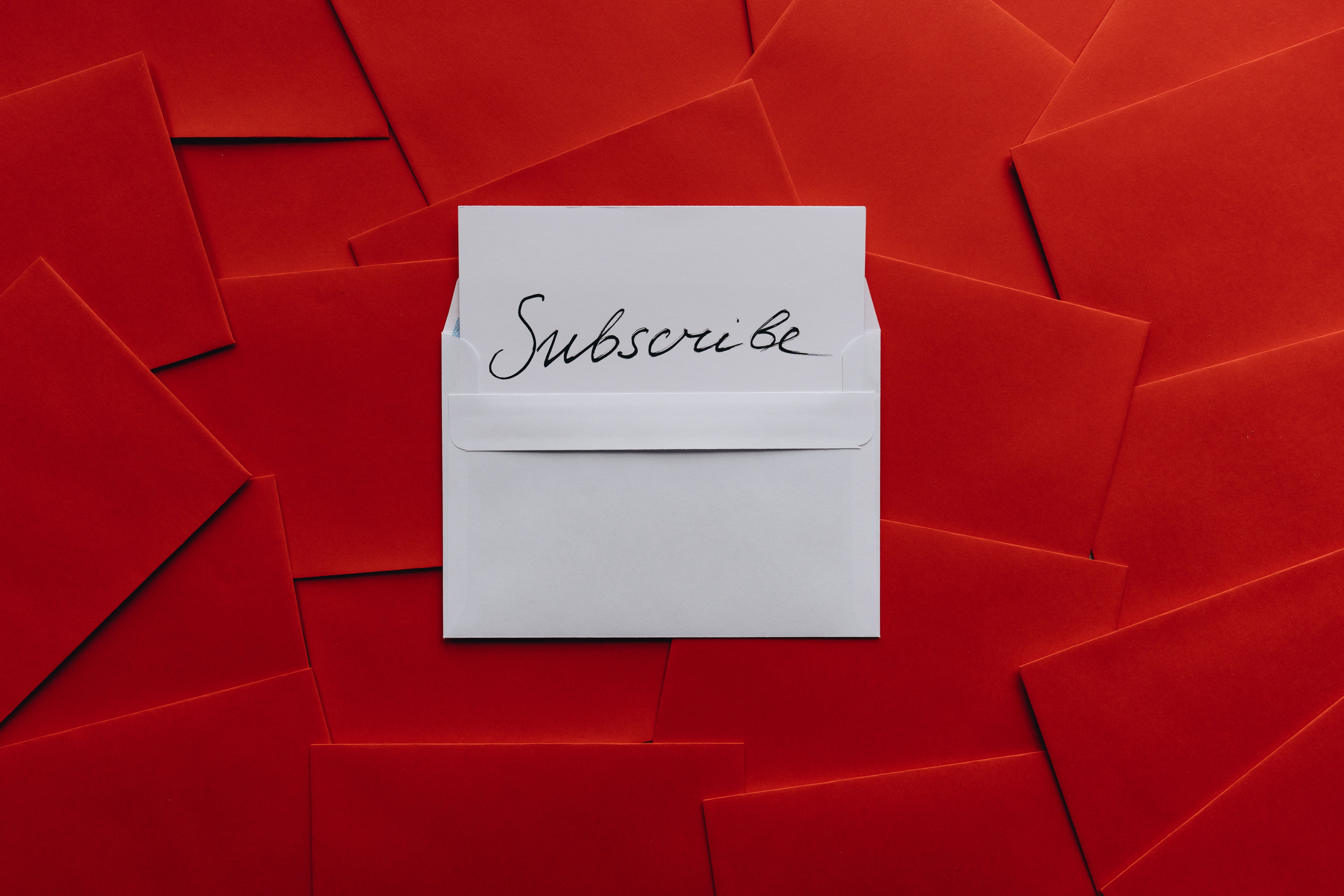 envelope with notifications